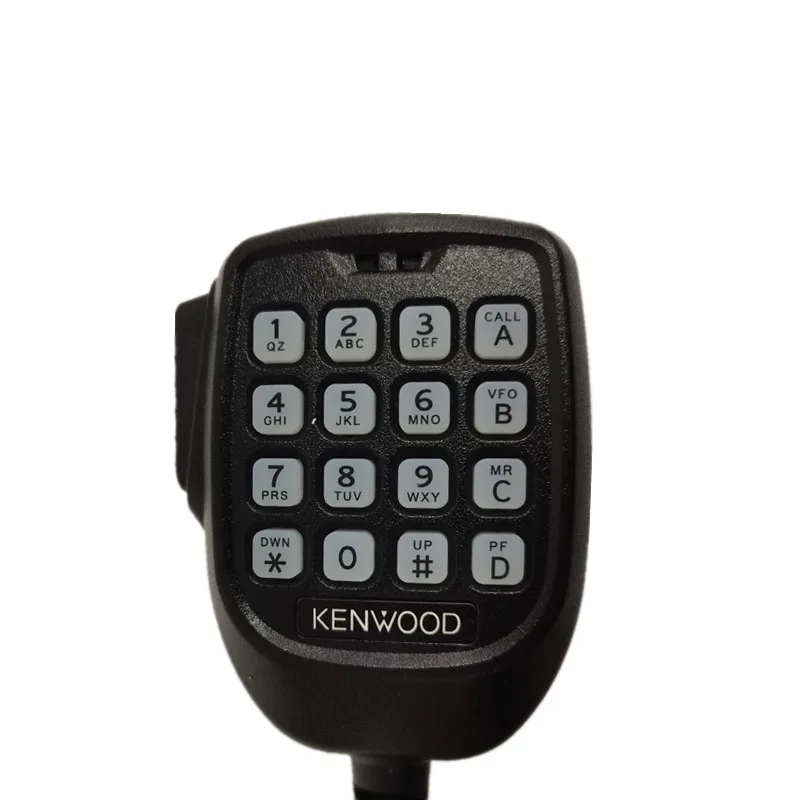 Новост за преносими радиостанции KENWOOD KMC-62, двустранно радио, ръчен микрофон с клавиатура за автомобилното радио на Kenwood, тип конектор RJ-452