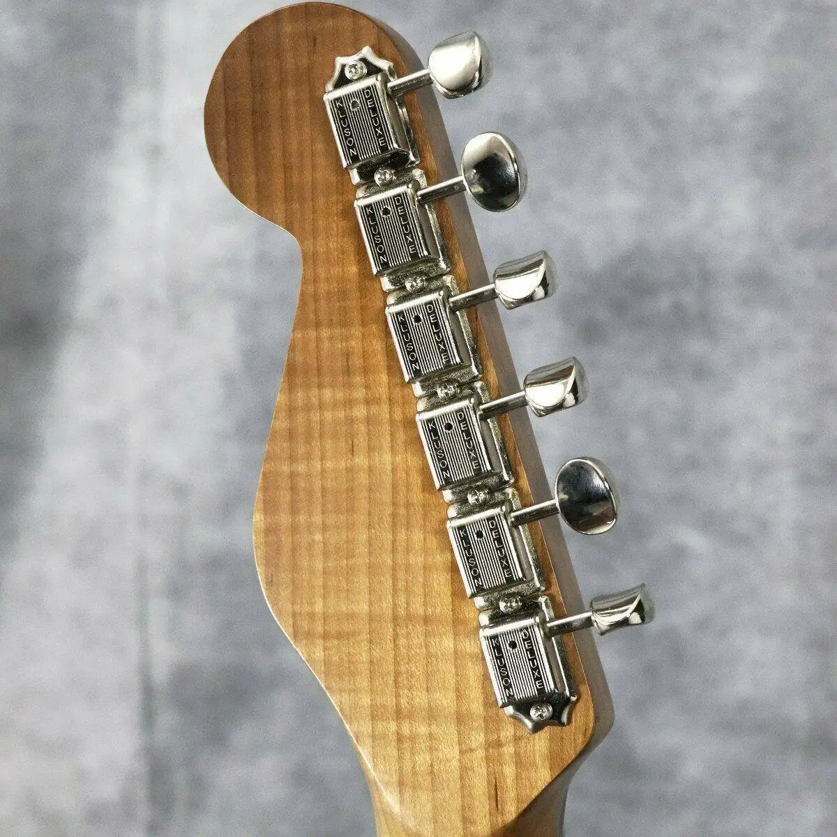 Фабрична настройка Нов Цвят на дървото Натурален електрическа китара с 6 струни Махагон2