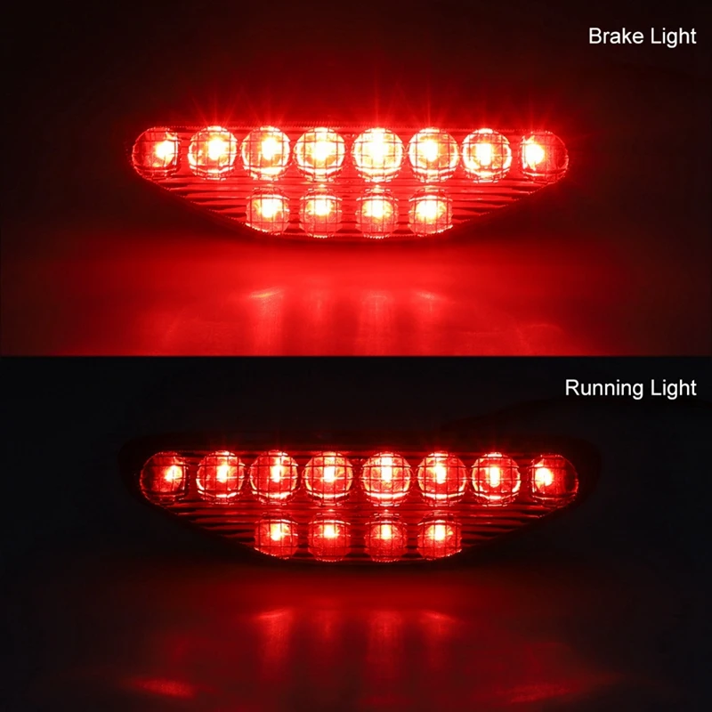 Задна Светлина квадроцикла Honda TRX450R TRX450ER TRX400EX 2007-2015 Червена задна светлина 33700-HP1-6013