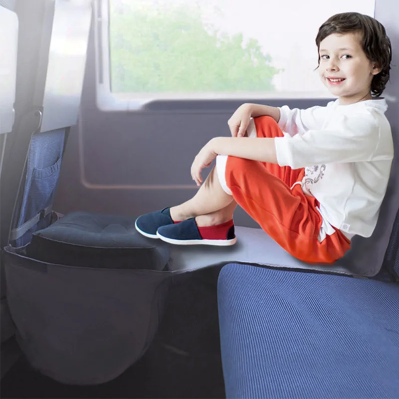 Надуваема легло, автомобилен пътен матрак за високоскоростни железопътни самолети, за сън С подложка за краката, U-образна възглавница, Въздушни мат Аксесоари5