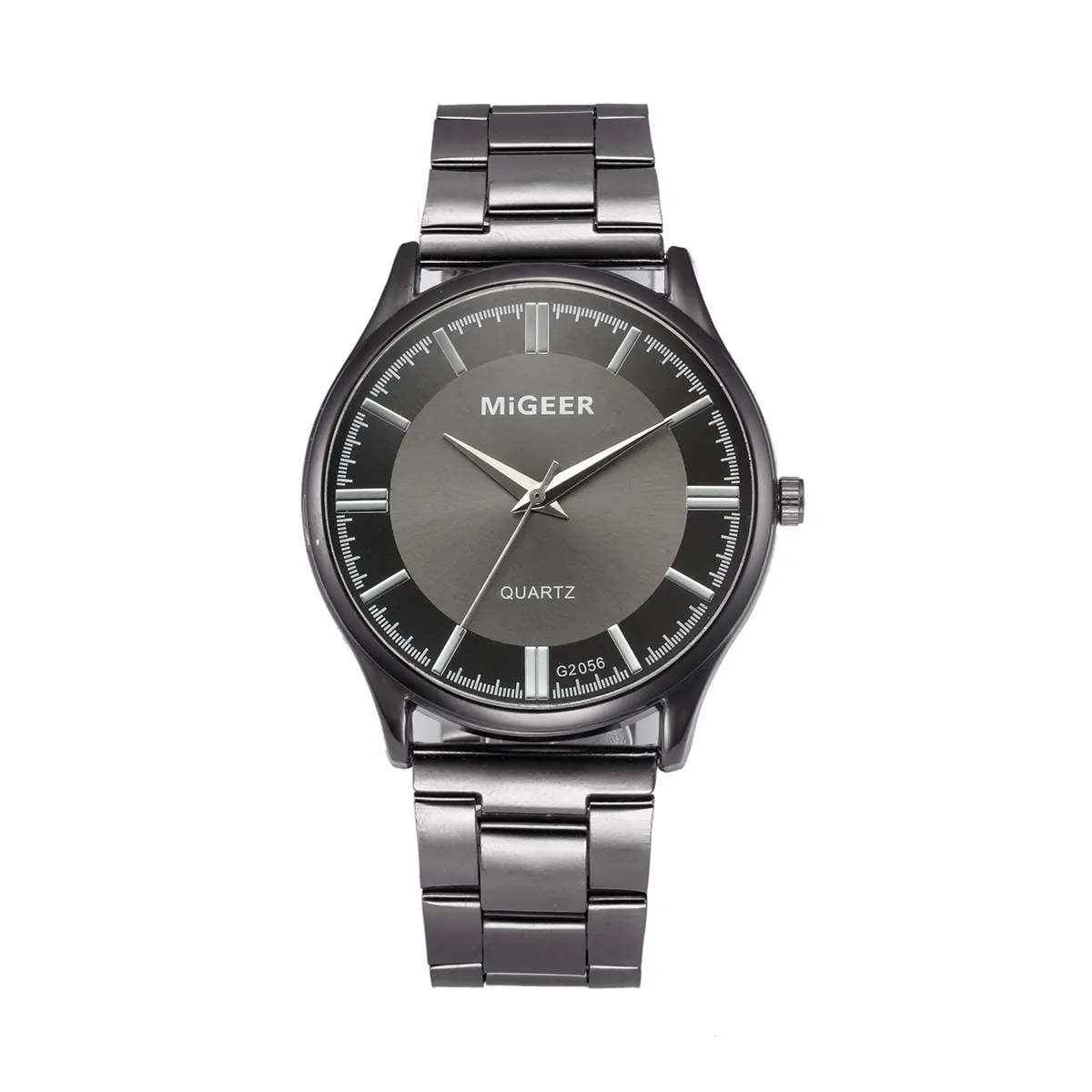 Модни улични ръчни часовници, часовници за мъже, жени, аналогов кварцов ръчен часовник от неръждаема стомана, мъжки модерен часовник1