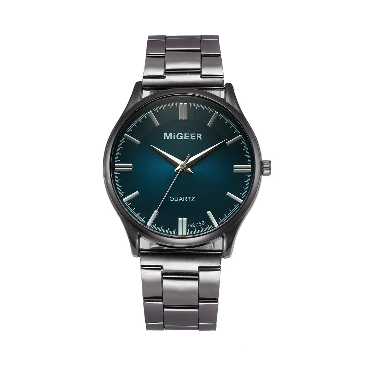 Модни улични ръчни часовници, часовници за мъже, жени, аналогов кварцов ръчен часовник от неръждаема стомана, мъжки модерен часовник3