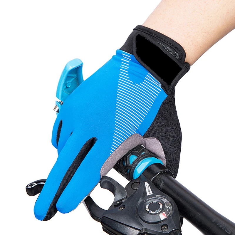 Ръкавици за колоездене на открито с висока еластичност, дишащи ръкавици за езда с противоскользящим покритие, работни ръкавици, унисекс дизайн2
