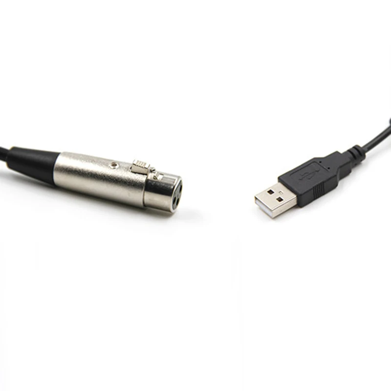 USB-XLR микрофон Mic MIDI кабел конвертор на Аудио кабел-адаптер за вашия КОМПЮТЪР с Windows 7/лаптоп/Mac 2,8 м2