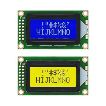 0802 LCD модул 8x2 знаков дисплей 3.3v/5v led LCD подсветка за arduino Сам Kit