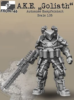 1/35 Мащабна монтаж на Определени фигури от смола с образа на войник