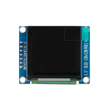 1,5-инчов 4-пинов сериен порт SPI за Arduino 128*128 Drive IC SSD1327 1,5-инчов пълноцветен LCD екран
