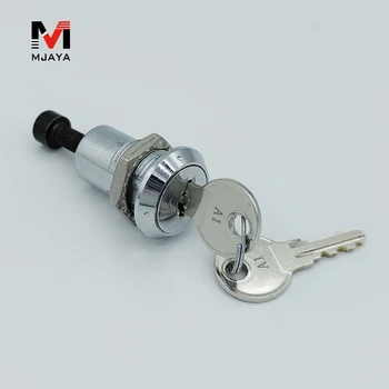 1 бр. заключване автомат за продажба на капсули с 2 комбинации, елегантен тръбен ключ, универсален взаимозаменяеми мъжки, сребърен слот машина за закуски