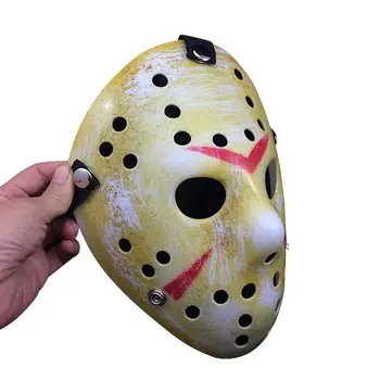 1 бр. маска за Хелоуин, 13-ти хокей костюм на ужасите, маскарадная маска убийци на Хелоуин