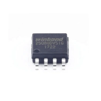 1 Брой W25Q80DVSSIG СОП-8 ситопечат 25Q80DVSIG на чип за IC Нова оригинална