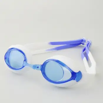 1 Комплект силни очила за плуване комплект силиконови очила за плуване, набор от очила за плуване с висока разделителна способност, набор от очила за плуване със скоба за носа, Анти-жаба