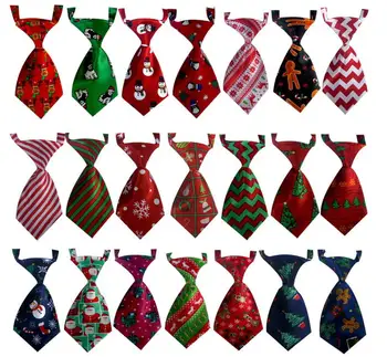 1000 бр./лот, нов модерен детски коледен вратовръзка/Дядо Коледа/елен, елха, снежен принт, вратовръзка на шията