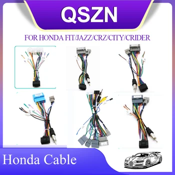 16Pin автомобилен колан кабели стерео радио 2014 HONDA CITY/2014 HONDA FIT/2014 HONDA FIT Конектор кабели кабели автоадаптера