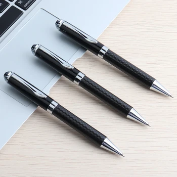 1бр Офис химикалки 0,7 мм синя луксозна метална химикалка писалка Бизнес подаръци Химикалка химикалка За писане Офис на Ученически пособия, Офис консумативи
