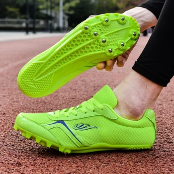2023 Нови мъжки маратонки за лека атлетика, Спринт, 8 шипове, леки къси маратонки за бягане, спортни обувки за нокти