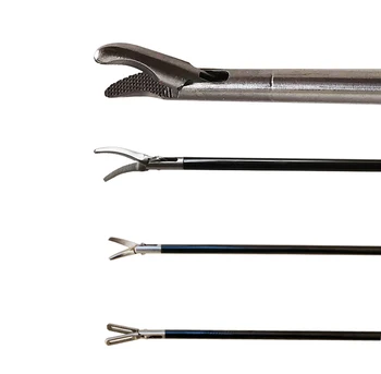 4 бр. тренажор за моделиране на лапароскопска хирургия, V-образен иглодержатель, разделителни клещи, ножици, пинсети захватный