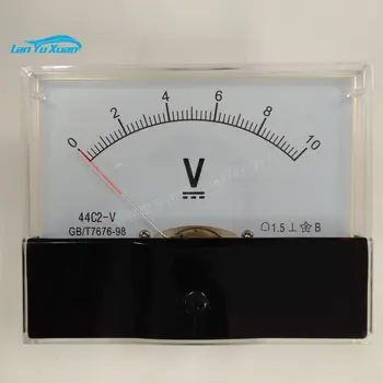 44C2 5V 10V 12V 15V 30v 50V Указател за постоянен ток, волтметър за постоянен ток малкия напрежение измерване на постоянен ток