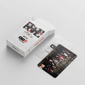 54 бр. Kpop Бездомни Деца LOMO Картички Набор от пощенски Картички 2021 Нов Албум, Фото Картички Корейската Мода Момчета Плакат С Изображение на Феновете Подаръци