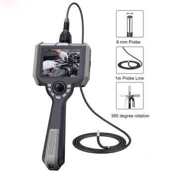 6,0 мм 1 м Диагностични инструменти и Индустриална инспектиращата ендоскопска камера Ръчна инспекция Автомобилна инспекция видеоэндоскоп