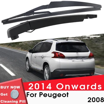 BEMOST Автомобилни Четки За Лоста на Чистачките на Задното Стъкло Peugeot 2008 През 2014 И Нататък Хетчбек Предното Стъкло Автостайлинг