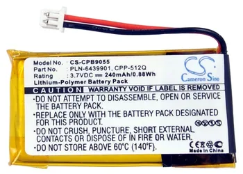 CS 150 mah Батерия За CS520A W710 W720 Lifter HL10 C65 C351N Безжични слушалки Supra Plus C351N