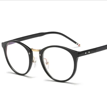 Eyesilove женски ацетатные оптични очила в рамки с пълна рамки, кръгли обикновена очила, рамки за очила при късогледство, компютърни очила