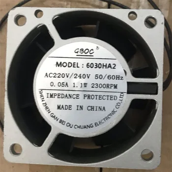 GBOC 6030HA2 AC110V 220V 6 см 60*60*30 мм Вентилатор за охлаждане на въздуха