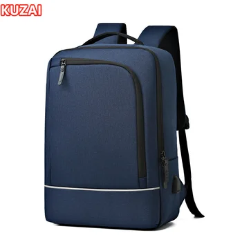 KUZAI училищни чанти за момчетата-тийнейджъри, студентски училище раница, голяма чанта за книги, чанта за лаптоп за момчета, 15,6 