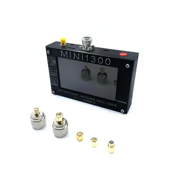 MINI1300 Плюс 5V/1.5 A Анализатор Антени HF VHF UHF ОТ 0.1-1300MHZ Честотен брояч КСВ-метър 0,1-1999 с LCD екран