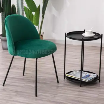 Nordic ins стол модерен минималистичен домакински стол за грим лек луксозна маса за хранене, стол за спални столче за нокти за почивка