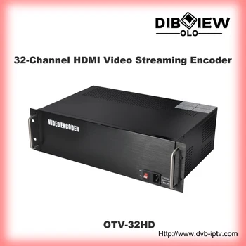 OTV-32HD 32-канален HDMI видеокодер с HLS/RTMP/RTSP/HTTP/UDP за YouTbue
