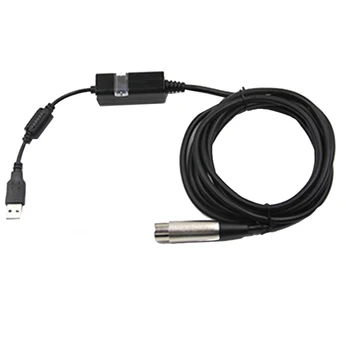 USB-XLR микрофон Mic MIDI кабел конвертор на Аудио кабел-адаптер за вашия КОМПЮТЪР с Windows 7/лаптоп/Mac 2,8 м