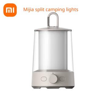 Xiaomi Mijia camping light Акумулаторна лампа за палатка с отделен двойно осветление, външен кемпинговый лампа работи с приложение Mijia