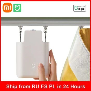Xiaomi Mijia Smart Curtain Companion За Захващане и употреба За U-/ I-Образна пътека, Римския Полюса, Електрическо дистанционно управление, нужда от мрежест портал BT