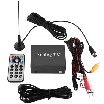 Авто мобилен DVD-TV приемник е Аналогов ТВ-тунер Скоростна силен сигнал с антенным дистанционно управление