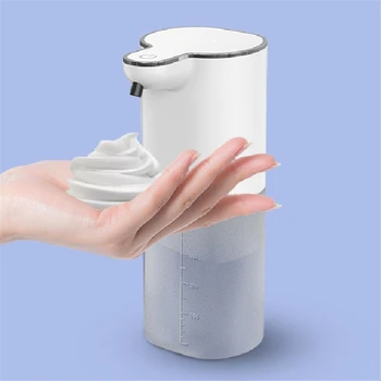Автоматично Пяна Опаковка течен сапун, Зареждане чрез USB, Безконтактно опаковка дезинфектант за ръце, Електрически Сензор, Захранващи пяна, Помпа за сапун