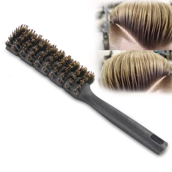 Антистатик гребен от мек косъм на глиган, бързосъхнеща четка за мъже, жени, професионална салонная четка за коса, инструменти за полагане, аксесоари