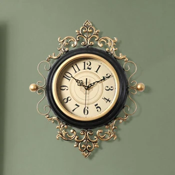 Големите Декоративни часовници Стенен Дизайн на дома е Необичайна Лукс Златни Часовници за Антре Златни Реколта часовници Ofertas Envio Home Decoration ZY50GZ