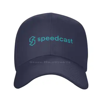 Ежедневни деним шапка с графичен принтом Speedcast, вязаная капачка, бейзболна шапка