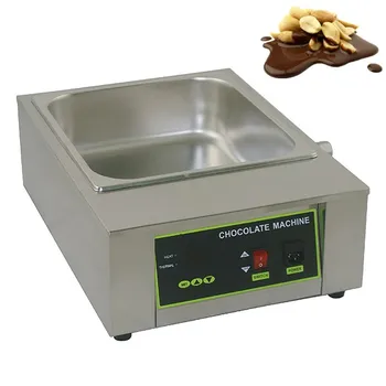 Електрическа търговска машина за топене на шоколад, печка за приготвяне на шоколад, нагревател, плавильное обзавеждане