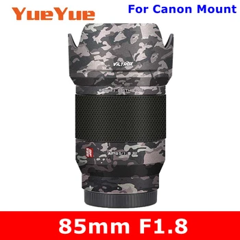 За VILTROX AF 85 мм F1.8 (за монтиране на Canon) Стикер на камерата със защита от надраскване, защитно фолио за защита на тялото, кожна покривка