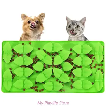 Играчка за нюхания кучета, Одеяло, за да се раздадат лакомство за кучета, силиконова играчка за дъвчене за домашни любимци, което намалява скука, Предотвращающая затлъстяването