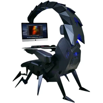 * Кабина Скорпион Zero Gravity, ергономичен компютърно бюро и стол, спортно многофункционално киберспортивное масажен стол