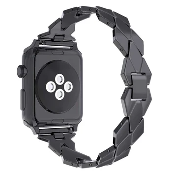 Каишка за Apple Watch серия 4 5 6 SE 7 40 мм 44 мм 41 мм 45 мм метална каишка за iwatch 3 38 мм 40 мм женски модерен каишка за часовник гривна