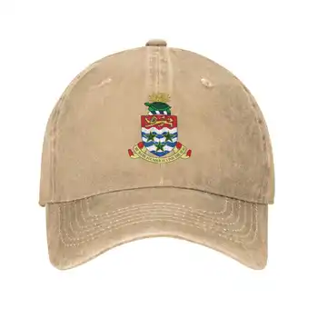 Каймановите острови Висококачествен деним, шапка с логото, бейзболна шапка, вязаная капачка
