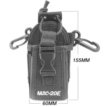 Калъф за Преносими радиостанции, Държач За Радио, Найлонова чанта За BAOFENG UV-5R/Kenwood, осигурява Свобода на ръцете, сигурност и удобство