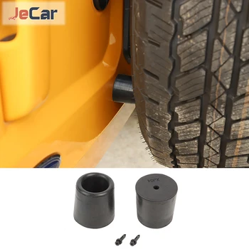 Комплект скоби за резервна гума на задната врата на колата JeCar с гумен отвор за автомобилни аксесоари на Ford Bronco 2021 up