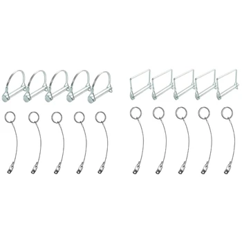 Кръгла арка/кв. жично вал, определя стопорный щифт от неръждаема стомана, дръжка съединители, тежкотоварни предпазен болт, свързващ щифт