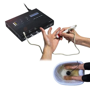 Многофункционален медицински апарат с детоксикацией на краката, масаж десетки, диагностика на акупунктурните точки на ръцете