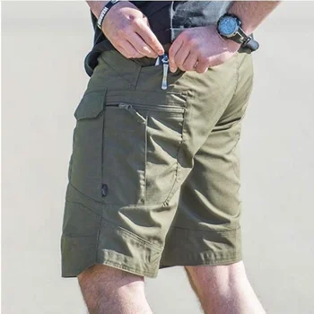 Мъжки Видове градски военни непромокаеми Каро Тактически видове Мъжки улични камуфляжные дишащи бързо съхнещи панталони Летни ежедневни видове